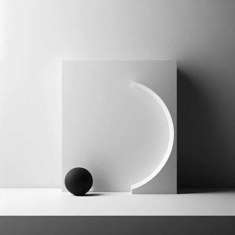 Lecture en Image Projetée du thème collectif n°2 : « Minimalisme en monochrome»